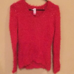 Red Sparkly Sweater